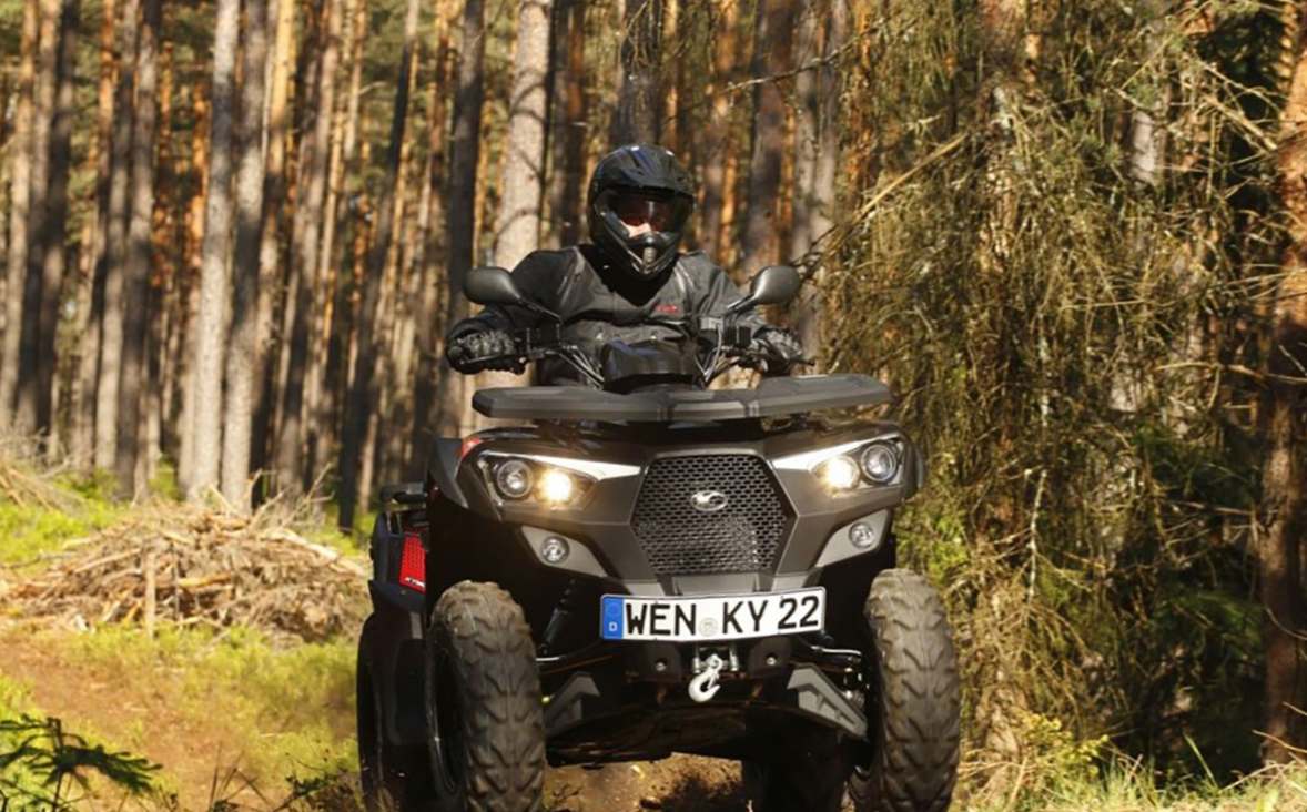 Квадроцикл Kymco ATV MXU 550i без ПСМ документов