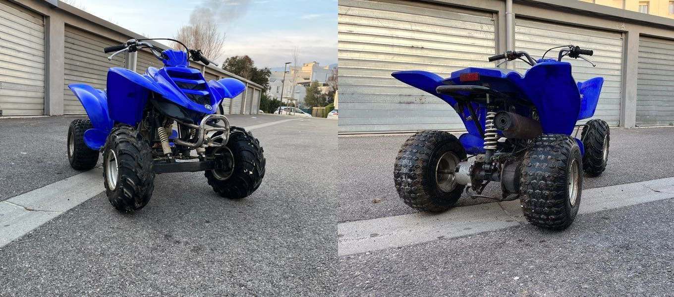 Квадроцикл YAMAHA Raptor YFM 80W без ПСМ