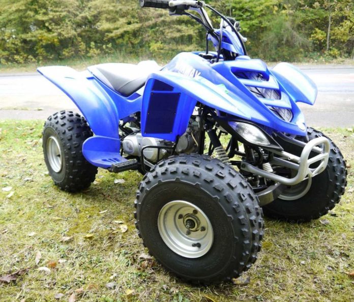Квадроцикл YAMAHA Raptor YFM 80W без ПСМ